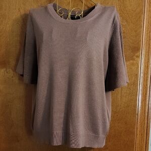 Banana Republic Taupe Knit Top